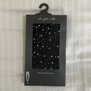 Brand new fishnet tights with crystals